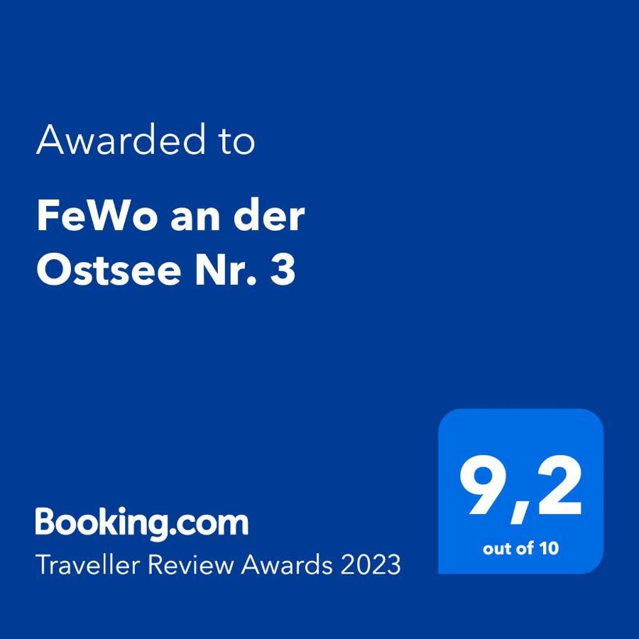 Fewo An Der Ostsee Nr. 3 Apartman Rerik Kültér fotó